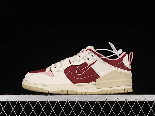 All categories Nk SB Dunk series Nk SB Dunk Low low-top sneakers Nk Dunk Low Disrupt 2 "Desert Bronze" Valentine's Day Destruction 2 series new deconstructed style lightweight dunk low-top casual sports skateboard shoes FD4617-667